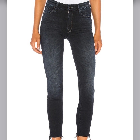 MOTHER Denim - MOTHER High Waisted Looker Ankle Fray in Last Call